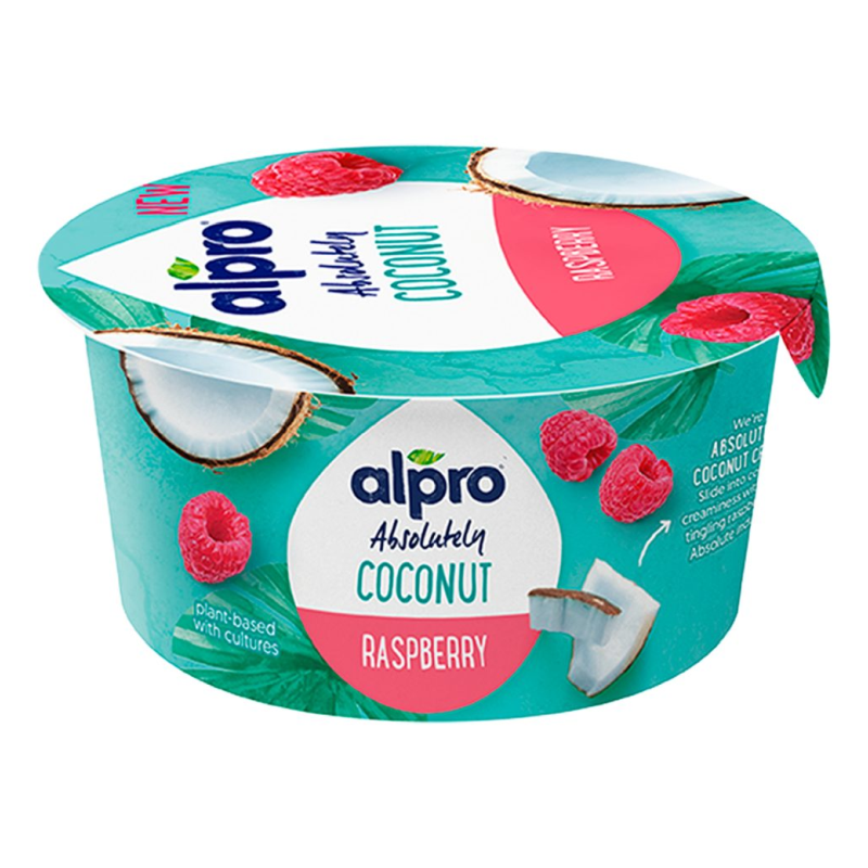 Alpro kókuszgurt 120 g málna